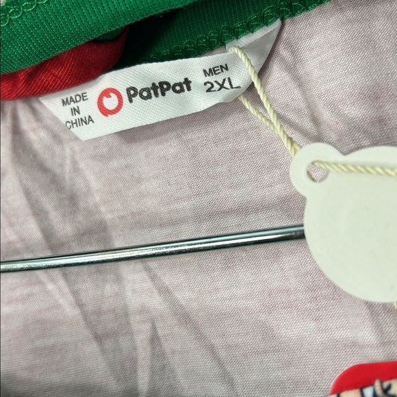 PatPat Red and Green Christmas pajama set - Picture 8 of 12
